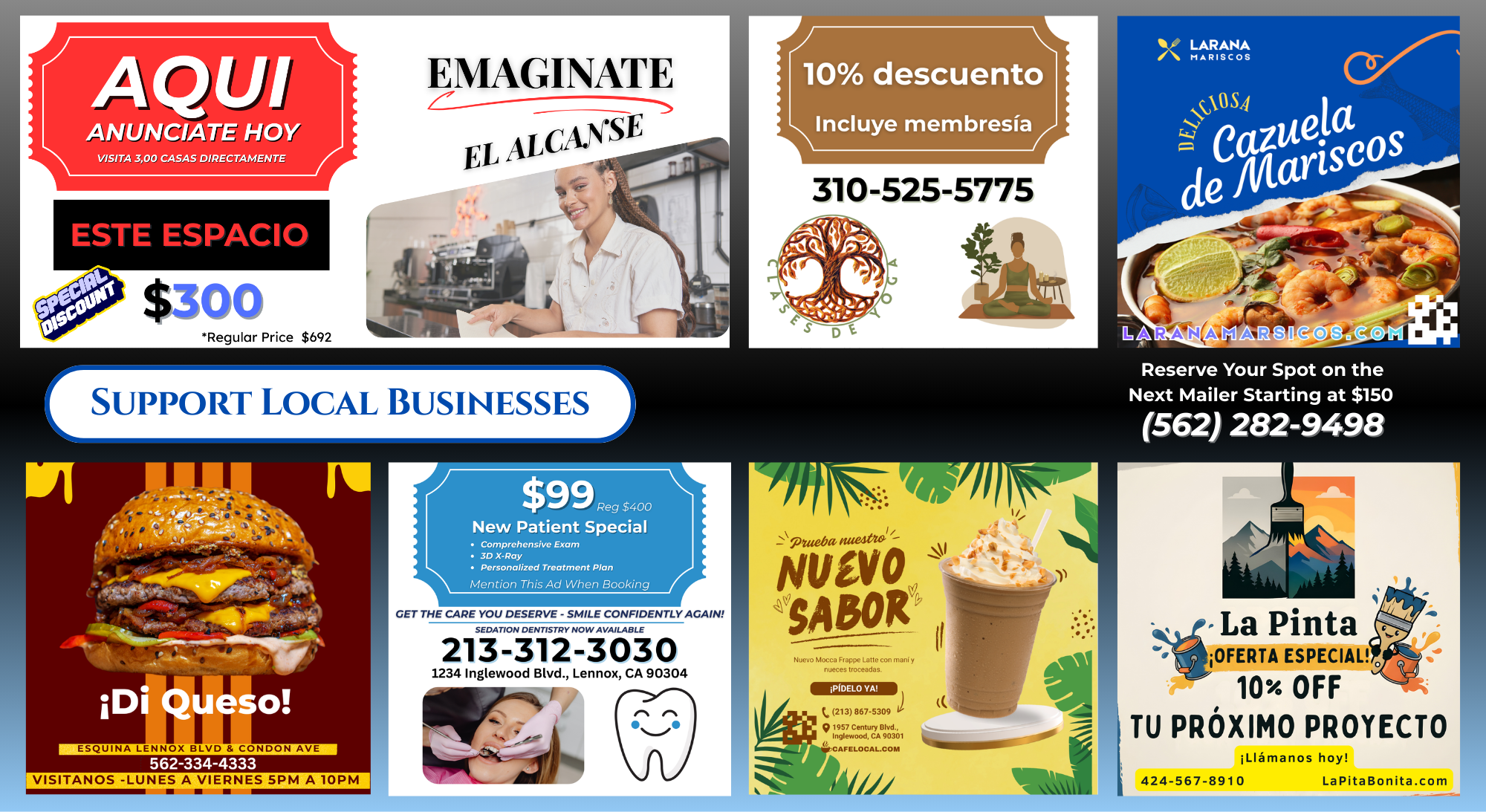 Lennox starter postcard back